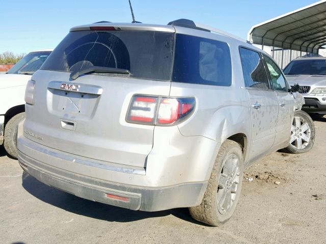 1GKKRSKD8HJ258030 - 2017 GMC ACADIA LIM SILVER photo 4