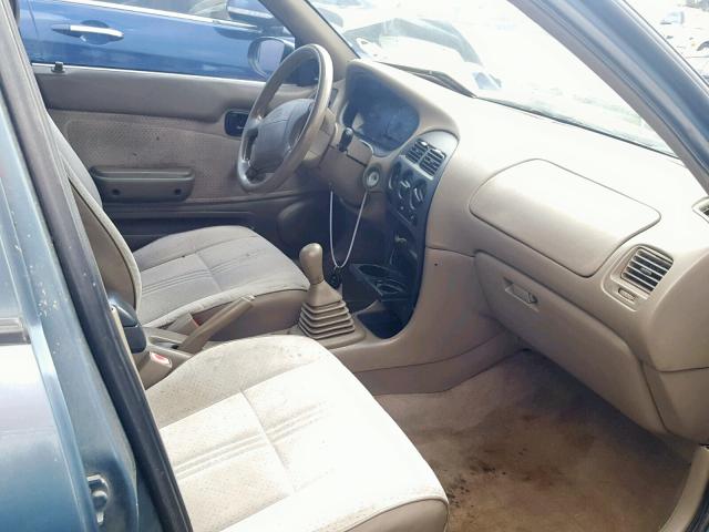 1Y1SK5262SZ035764 - 1995 GEO PRIZM BASE მწვანე ფოტო 5