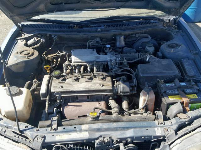 1Y1SK5262SZ035764 - 1995 GEO PRIZM BASE მწვანე ფოტო 7