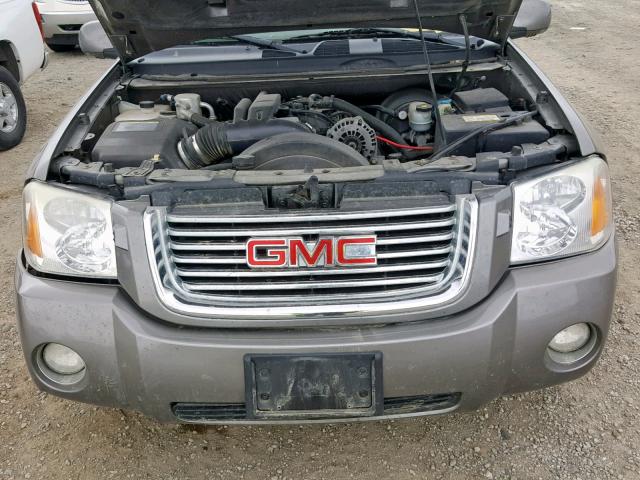 1GKET53M192103183 - 2009 GMC ENVOY DENA GRAY photo 7