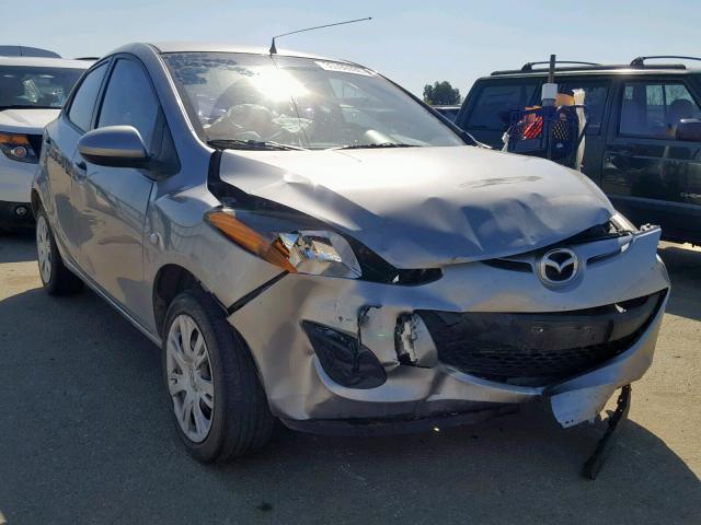 JM1DE1KZ5E0185870 - 2014 MAZDA MAZDA2 SPO GRAY photo 1