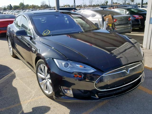 5YJSA1E21GF124926 - 2016 TESLA MODEL S BLACK photo 1