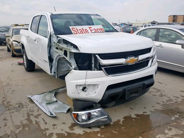 1GCGSCEN5H1332293 - 2017 CHEVROLET COLORADO L WHITE photo 1
