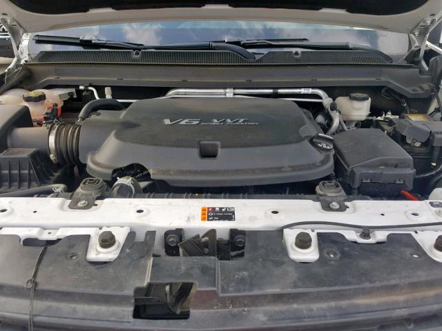1GCGSCEN5H1332293 - 2017 CHEVROLET COLORADO L WHITE photo 7
