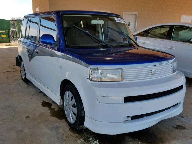 JTLKT324550199902 - 2005 TOYOTA SCION XB BLUE photo 1