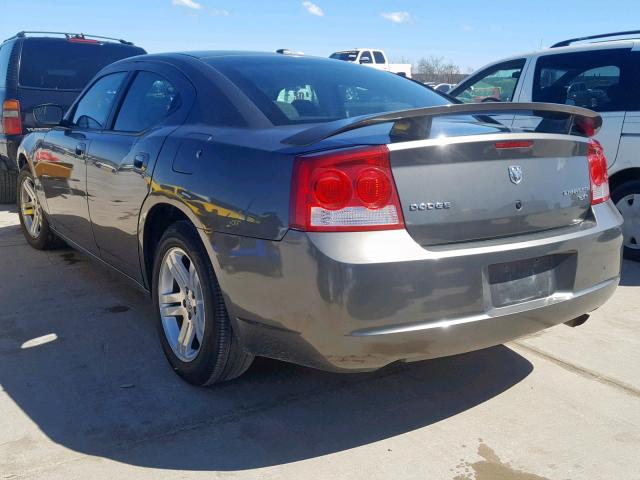 2B3KA33V99H616837 - 2009 DODGE CHARGER SX GRAY photo 3