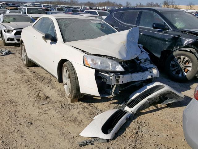 1G2ZH361174193428 - 2007 PONTIAC G6 GT WHITE photo 1