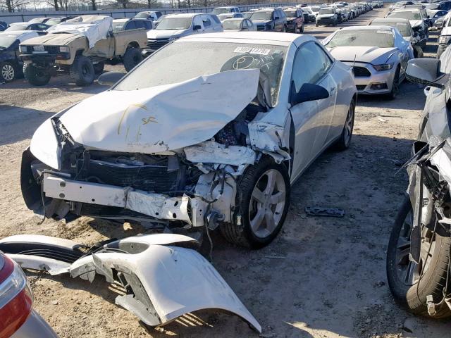 1G2ZH361174193428 - 2007 PONTIAC G6 GT WHITE photo 2