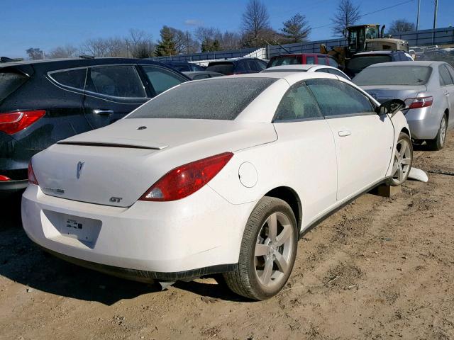 1G2ZH361174193428 - 2007 PONTIAC G6 GT WHITE photo 4