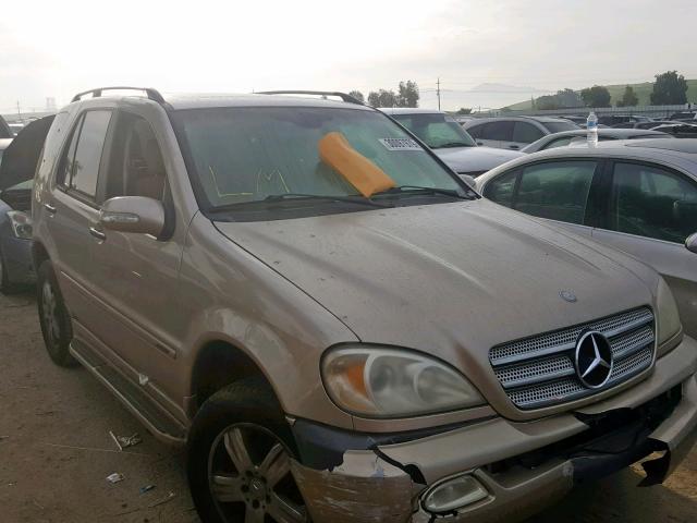 4JGAB57E75A549933 - 2005 MERCEDES-BENZ ML 350 GOLD photo 1