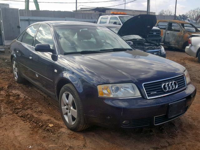 WAULD64B72N064054 - 2002 AUDI A6 2.7T QU BLUE photo 1