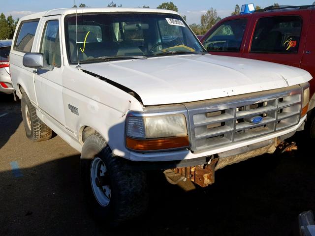 1FMEU15H4RLA30043 - 1994 FORD BRONCO U10 WHITE photo 1