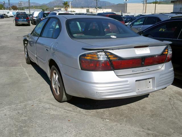 1G2HX52K834107941 - 2003 PONTIAC BONNEVILLE SILVER photo 3