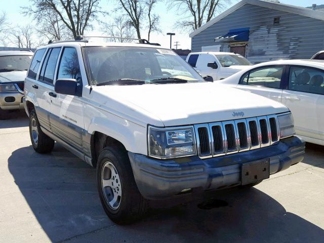 1J4GZ58Y9VC584412 - 1997 JEEP GRAND CHER WHITE photo 1