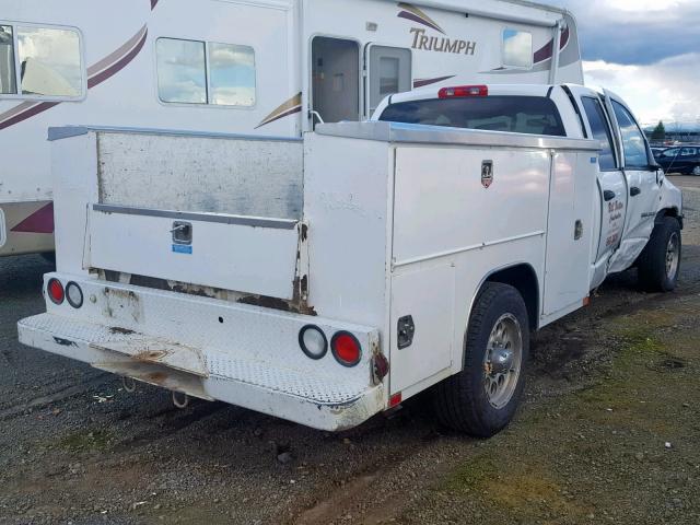 3D7KR28D36G121245 - 2006 DODGE RAM 2500 S თეთრი ფოტო 4