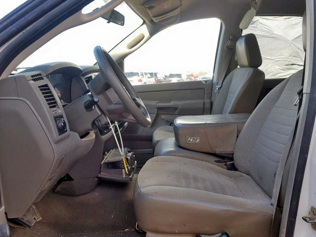 3D7KR28D36G121245 - 2006 DODGE RAM 2500 S თეთრი ფოტო 5