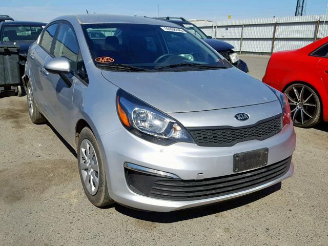 KNADM4A3XH6037908 - 2017 KIA RIO LX SILVER photo 1