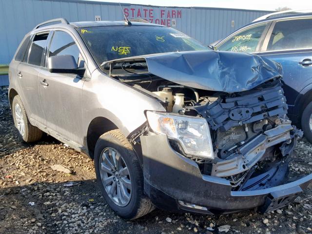 2FMDK4JC8ABB27165 - 2010 FORD EDGE SEL GRAY photo 1