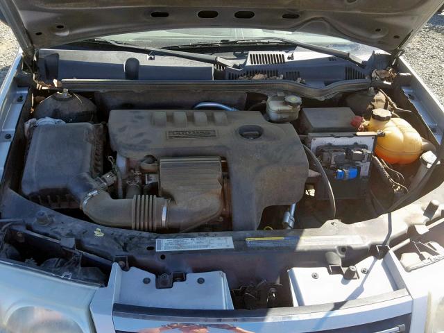 1G8AG52F95Z149437 - 2005 SATURN ION LEVEL BLACK photo 7