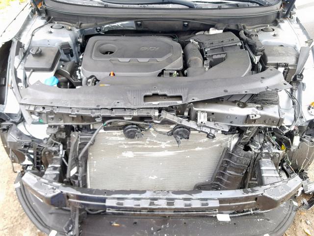 5NPE34AF1HH521959 - 2017 HYUNDAI SONATA SPO SILVER photo 7