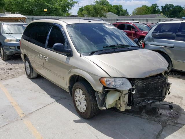2A4GP44R27R247623 - 2007 CHRYSLER TOWN & COU TAN photo 1