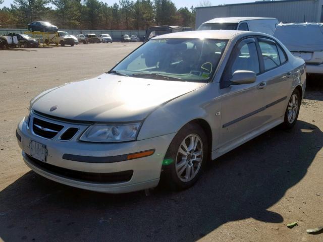 YS3FD49Y171007695 - 2007 SAAB 9-3 2.0T GRAY photo 2