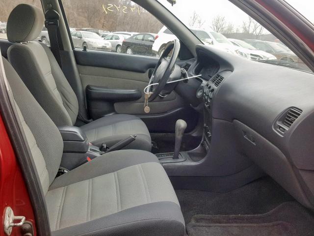 1Y1SK5360PZ060099 - 1993 GEO PRIZM BASE წითელი ფოტო 5