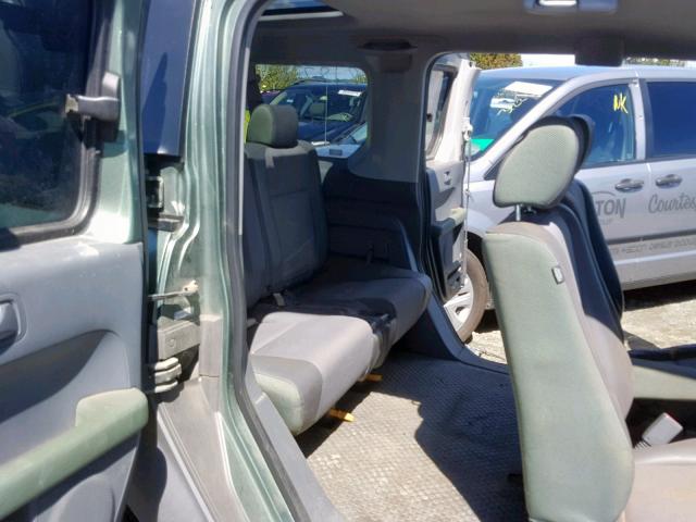 5J6YH28664L002320 - 2004 HONDA ELEMENT EX GREEN photo 6