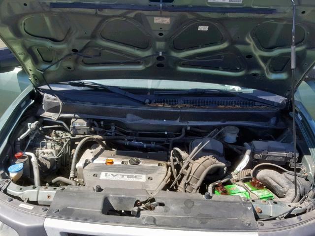 5J6YH28664L002320 - 2004 HONDA ELEMENT EX GREEN photo 7