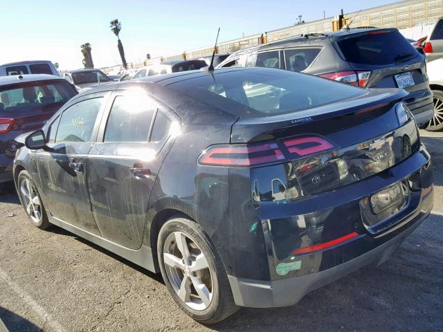 1G1RH6E45CU120901 - 2012 CHEVROLET VOLT BLACK photo 3