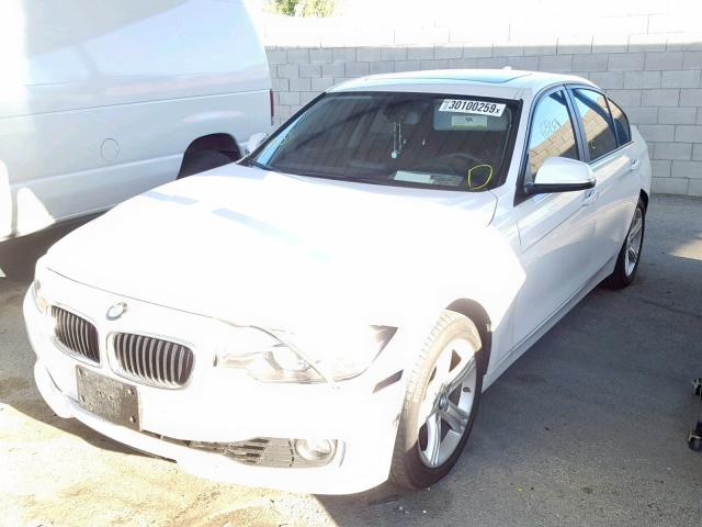 WBA3C1C50EK112713 - 2014 BMW 328 I SULE WHITE photo 2