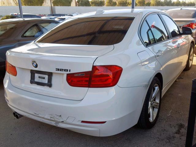 WBA3C1C50EK112713 - 2014 BMW 328 I SULE WHITE photo 4