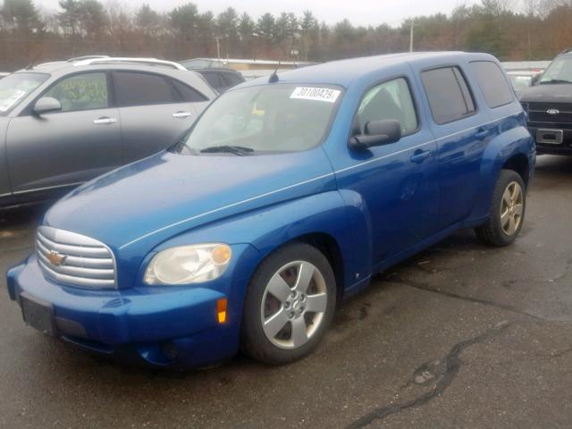 3GNBAADB5AS526911 - 2010 CHEVROLET HHR LS Azul foto 2