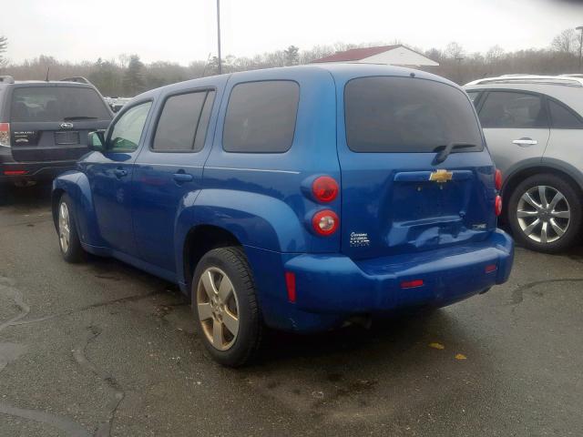 3GNBAADB5AS526911 - 2010 CHEVROLET HHR LS Azul foto 3