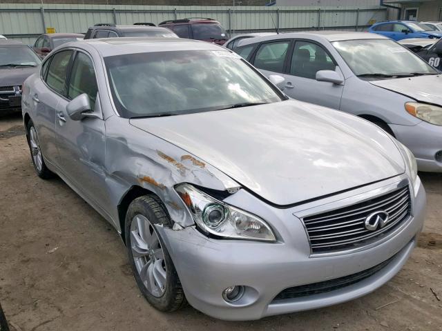 JN1BY1ARXBM371167 - 2011 INFINITI M37 X SILVER photo 1