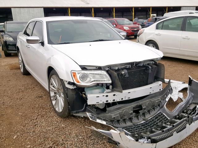 2C3CCACG3CH234608 - 2012 CHRYSLER 300 LIMITE WHITE photo 1