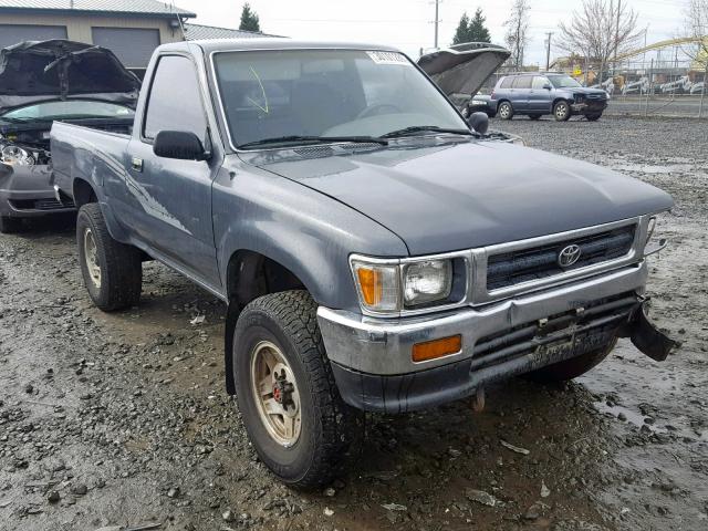 JT4RN01P2P7062571 - 1993 TOYOTA PICKUP 1/2 GRAY photo 1