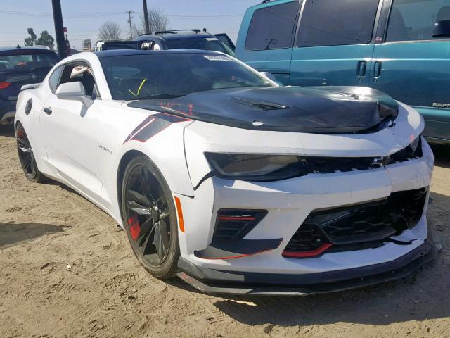 1G1FG1R73J0102964 - 2018 CHEVROLET CAMARO SS WHITE photo 1