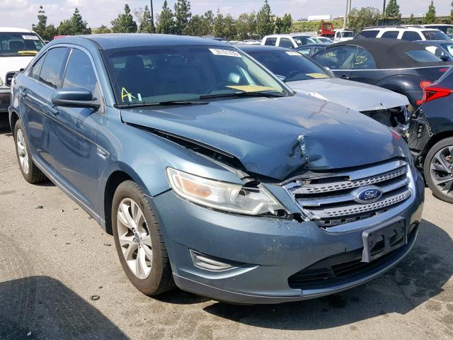 1FAHP2EW6AG121413 - 2010 FORD TAURUS SEL BLUE photo 1