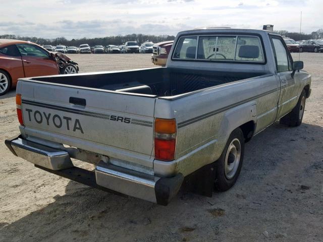 JT4RN55S6G7006855 - 1986 TOYOTA PICKUP 1/2 SILVER photo 4