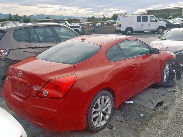 1N4BL2EP9CC227195 - 2012 NISSAN ALTIMA SR RED photo 4