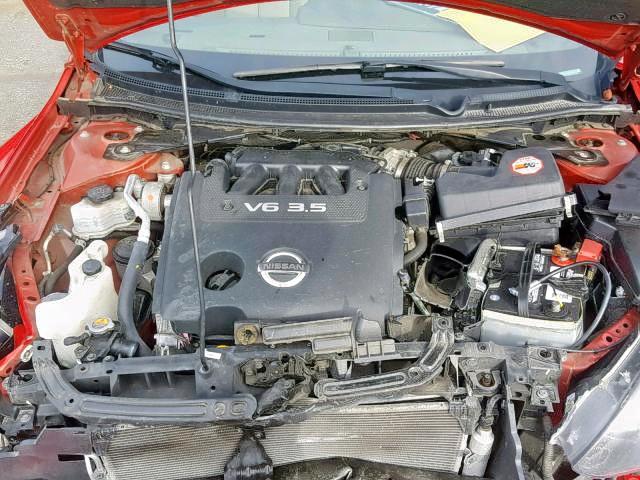 1N4BL2EP9CC227195 - 2012 NISSAN ALTIMA SR RED photo 7