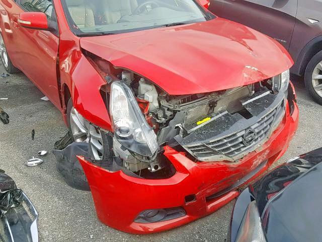 1N4BL2EP9CC227195 - 2012 NISSAN ALTIMA SR RED photo 9