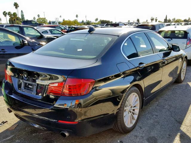 WBAFR7C52DC818976 - 2013 BMW 535 I BLACK photo 4