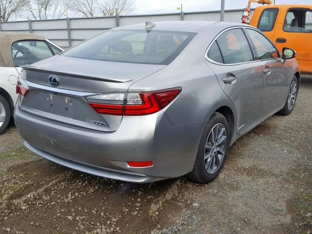 JTHBW1GG6H2148636 - 2017 LEXUS ES 300H TAN photo 4