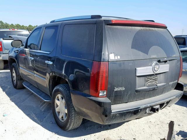 1GYFK63857R393373 - 2007 CADILLAC ESCALADE L BLACK photo 3