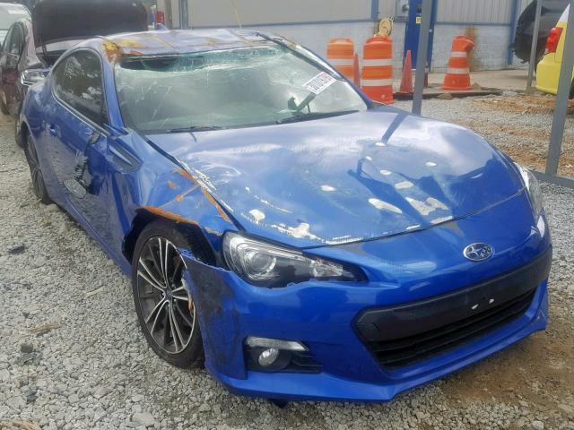 JF1ZCAC14G8601017 - 2016 SUBARU BRZ 2.0 LI BLUE photo 1