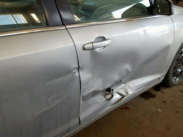 1G1ZG57B09F242247 - 2009 CHEVROLET MALIBU LS GRAY photo 10