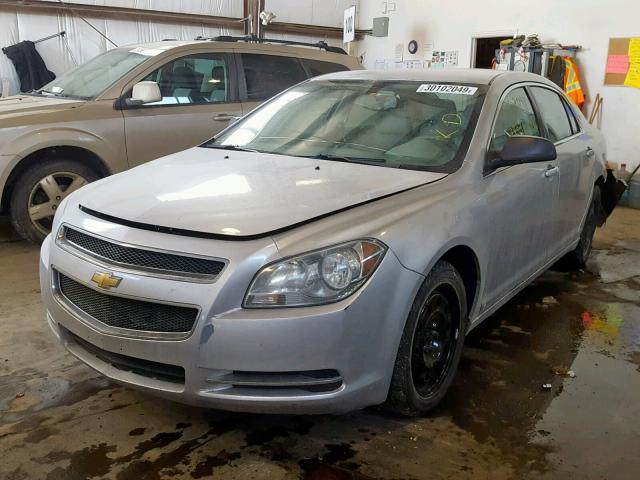 1G1ZG57B09F242247 - 2009 CHEVROLET MALIBU LS GRAY photo 2