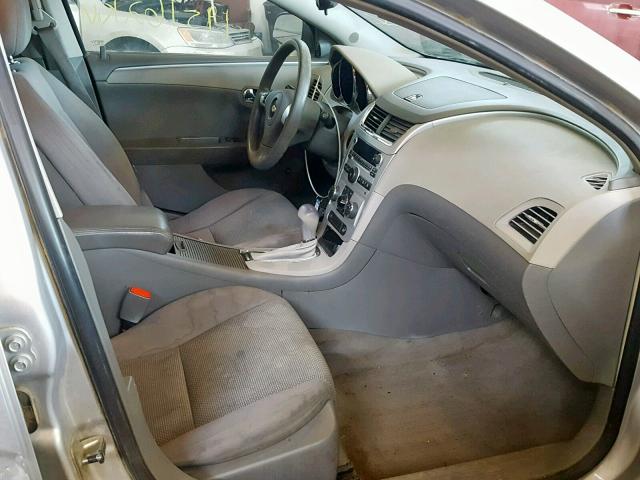 1G1ZG57B09F242247 - 2009 CHEVROLET MALIBU LS GRAY photo 5